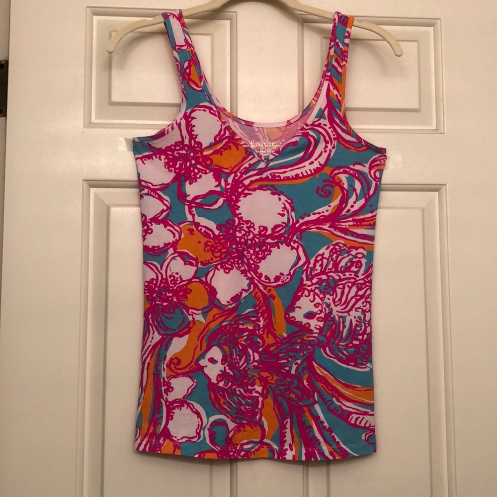 LILLY PULITZER TANK TOP.